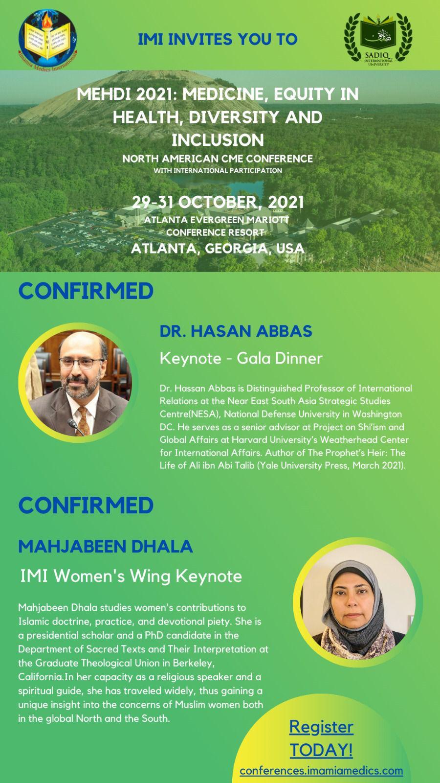 Dr. Hassan Abbas — Book Tour & Signing · Plate 01