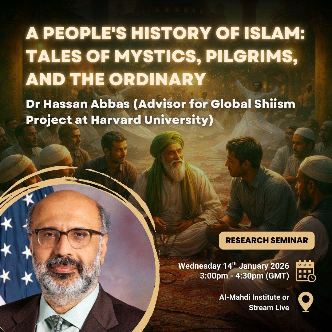 Dr. Hassan Abbas — Book Tour & Signing · Plate 51