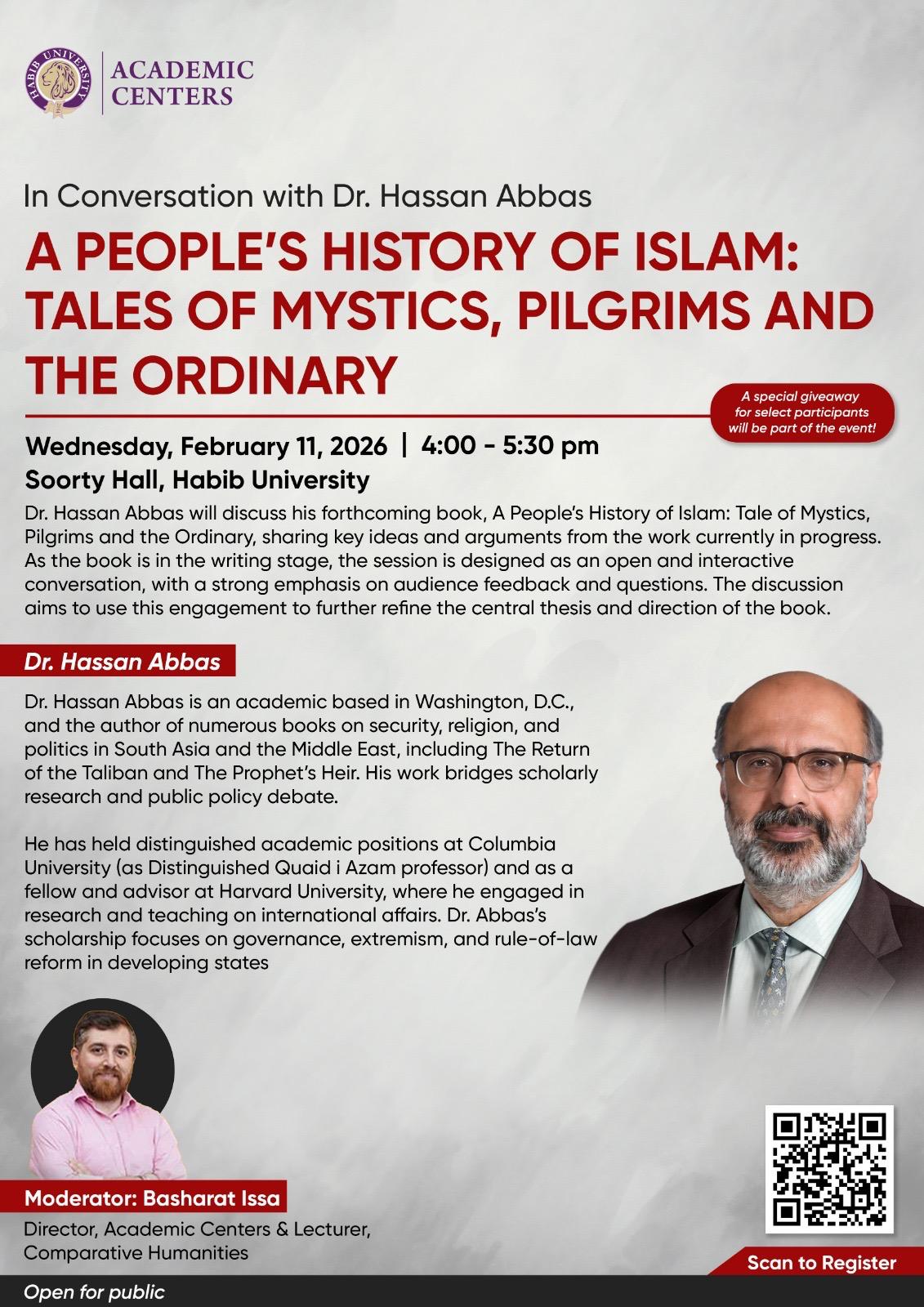 Dr. Hassan Abbas — Policy Consultation · Plate 57