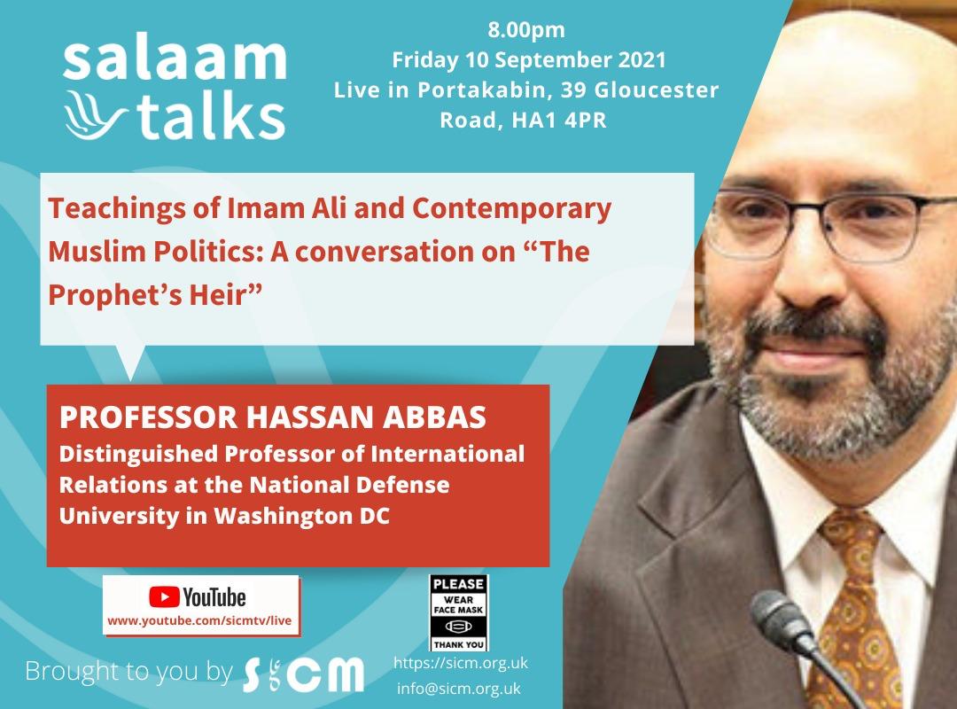 Dr. Hassan Abbas — Book Tour & Signing · Plate 81
